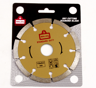 Disc Dry Diamond 230mm Gold Std Waldo
