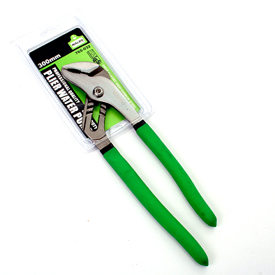 Plier Waterpump 300mm Pvc Grip Grn.Waldo