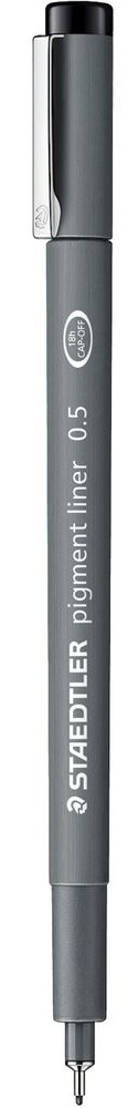 Staedtler Fineliner pigment liner 0.5mm black