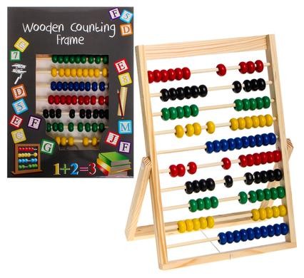 Counting Frame – 30x20cm – Wooden