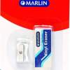 Marlin Metal Sharpener and Vinyl Eraser Marlin Metal Sharpener and Vinyl Eraser