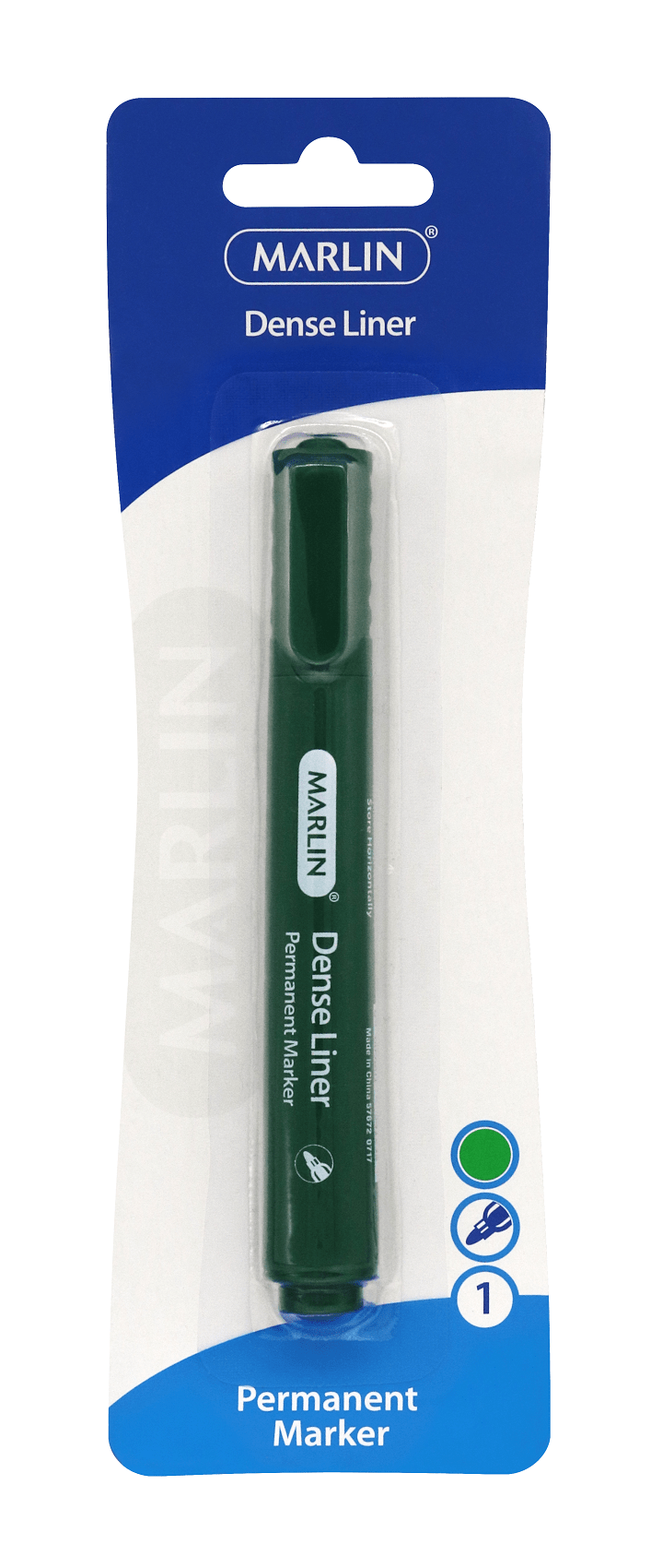 Marlin Dense Liners Permanent Marker – Green