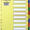 Butterfly – File Dividers – Office & School – Bright – 10 Tab Index Butterfly – File Dividers – Office & School – Bright – 10 Tab Index