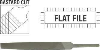 File AFile Flat Bastard 250mm