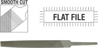 File AFile Flat Smooth 250mm