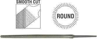 File AFile Round Smooth 200mm