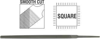 File AFile Square Smooth 200mm