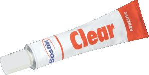 Bostik Adhesive Clear 25ml Blister