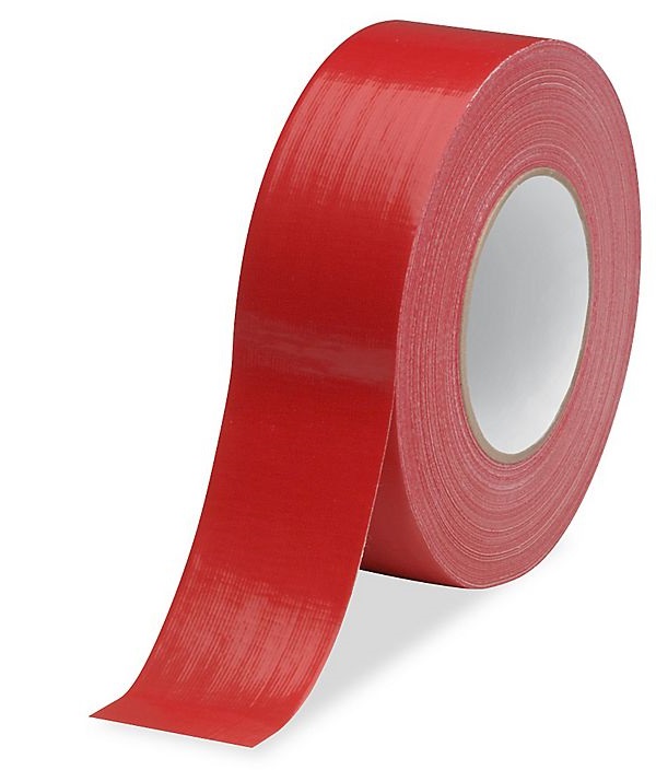 Duct Tape 25m Red