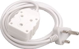 Elec Mts Prepac Extension 3mx1.0mm Whit