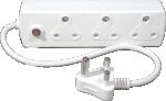 Elec Mts Prepac Multiplug 3way + O|load