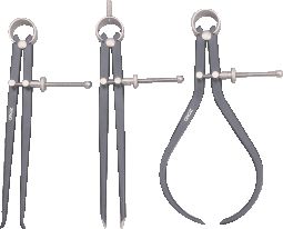 Divider Gr Caliper Set 150mm 3pc Cdspst6