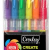 Croxley Create Neon Gel Pens – Assorted (Blister of 6) Croxley Create Neon Gel Pens – Assorted (Blister of 6)