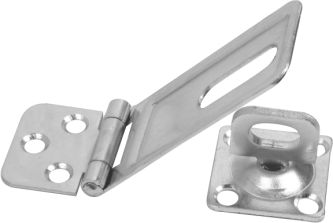 Abs Hasp & Staple L|d Galv 55mm Pr20