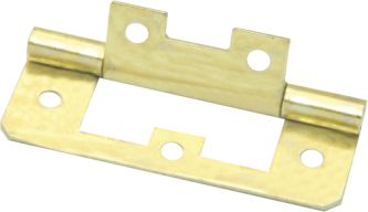 Mackie Hinge Flush Br|p 50mm 1pr