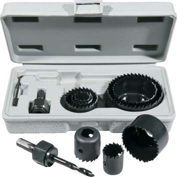 Holesaw Mts Kit 11pc 19-63mm