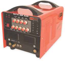 Matweld Welder Tig Inver Ac|dc 200a 200v