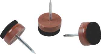 Perma 488 Felt Pad Nail-on 16mm 8pc