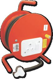 Extension Reel mts Steel 30m x 1.5 Dp W