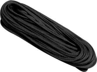 Rope Mts Lacing Cord Black 2mm  x  20m