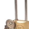 Padlock Tri Brass – 38mm (Long Shackle) Padlock Tri Brass – 38mm (Long Shackle)