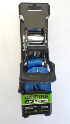 Waldo Ratchet Tie Down-32mmx4m-S.Hooks-1300kg