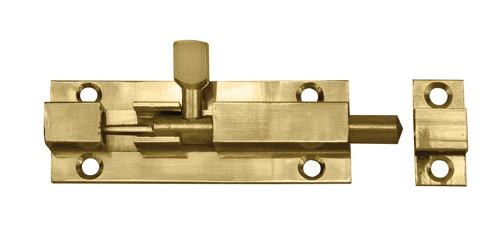 Cabinet Shop – Barrel Bolt Straight – 75mm