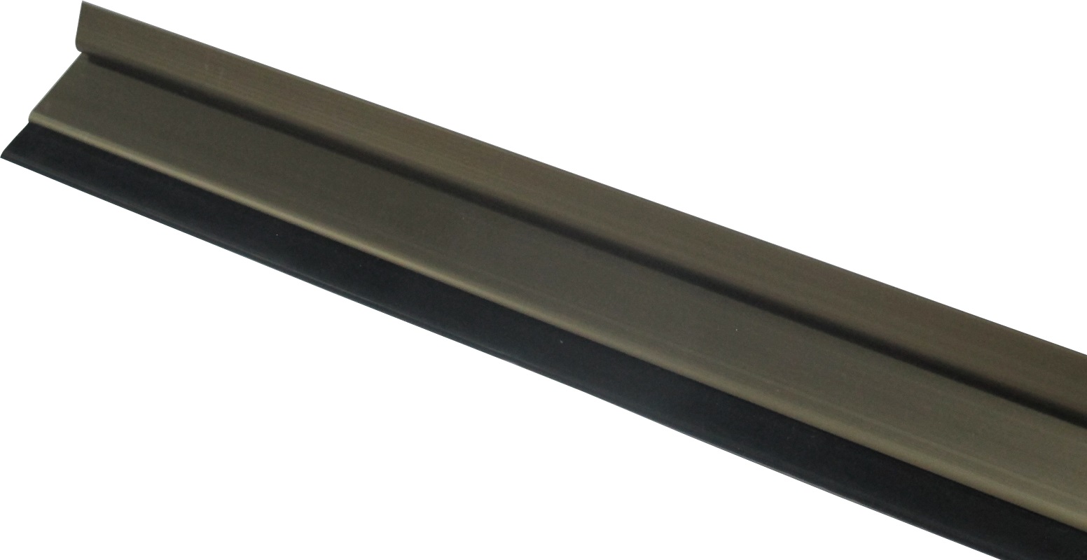 Homequip Automatic Door Seal – Aluminium Bronze – With Rubber Strip