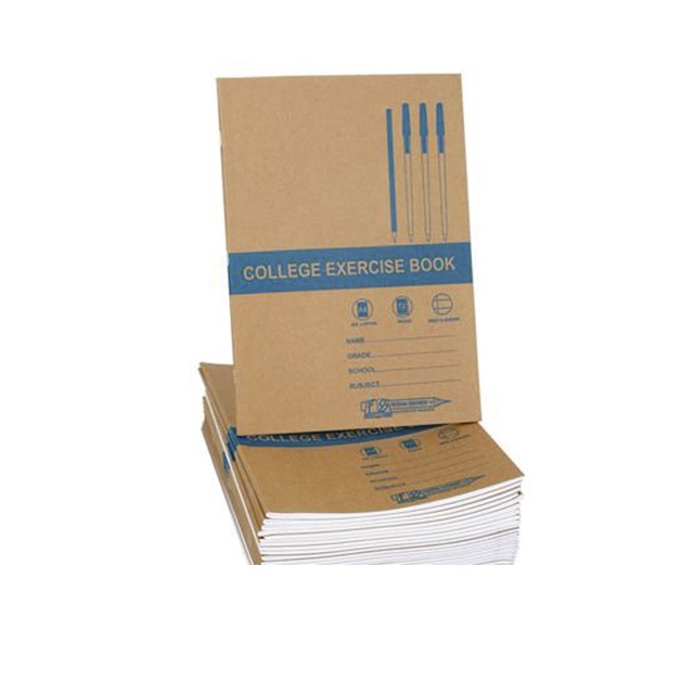 10 Soft Cover A4 Exercise Books – 72 Pages