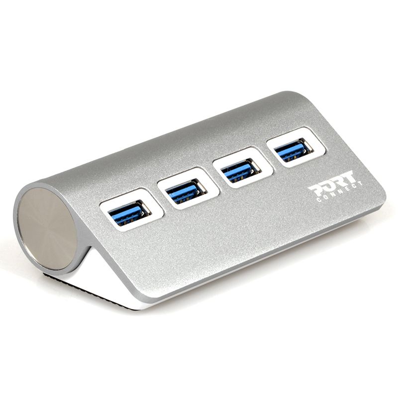 Port Connect Hub 4 Port USB 3.0 – Grey