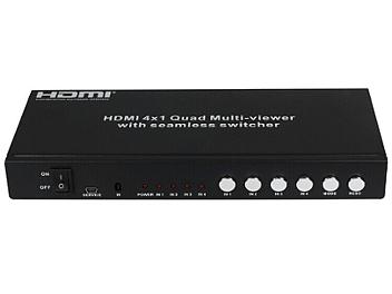 HDCVT HDMI 1.3 4×1 Seamless Switcher