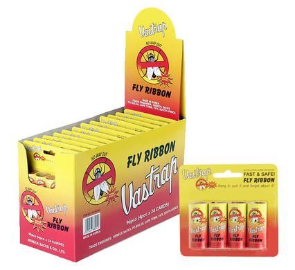 Bulk Pack 24 X Vastrap Fly Ribbons 4 per Pack