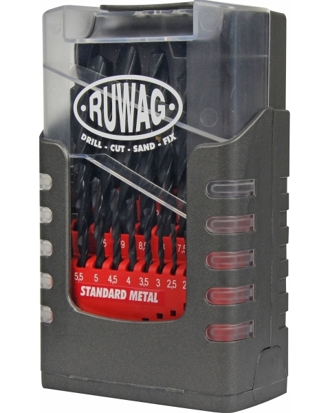 Ruwag 25Piece Standard Metal 1-13mm