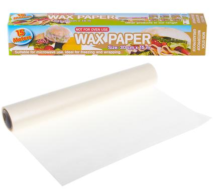 Bulk Pack 5 x Wax Paper 30cm x 15 metre