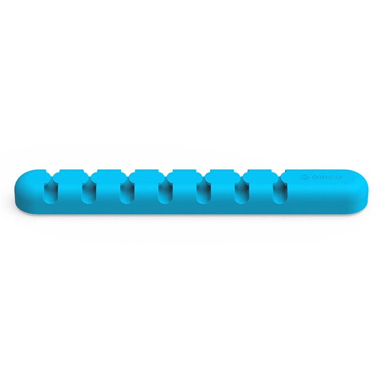 Orico 7 Slot Desktop Cable Clip – Blue