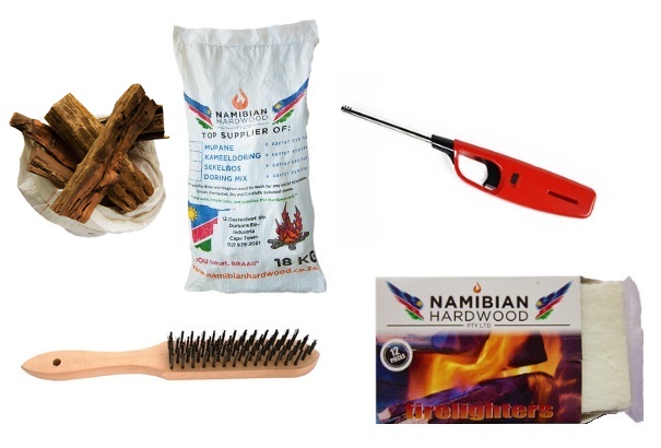 Namibian Hardwood Braai Wood Combo – Mopanie / Mopane 18kg