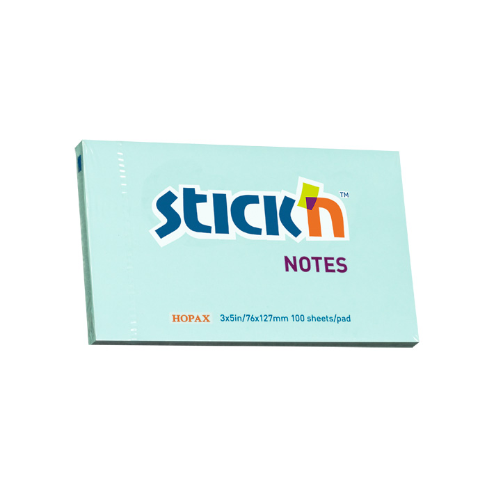 76×127 Pastel Blue Notes