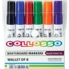 Collosso Whiteboard Markers Bullet Point – Wallet 6 Collosso Whiteboard Markers Bullet Point – Wallet 6