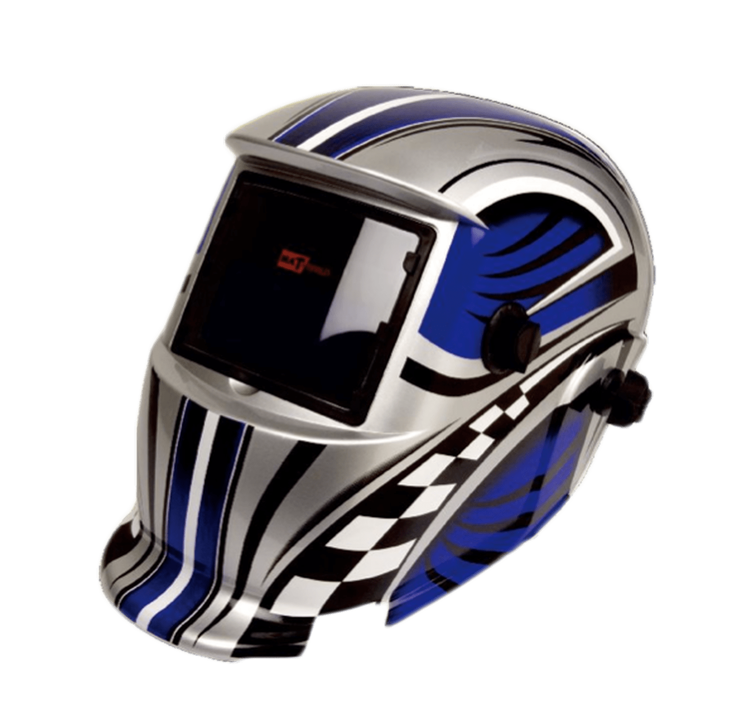 Matweld – Auto Dark Helmet – Grind Blue