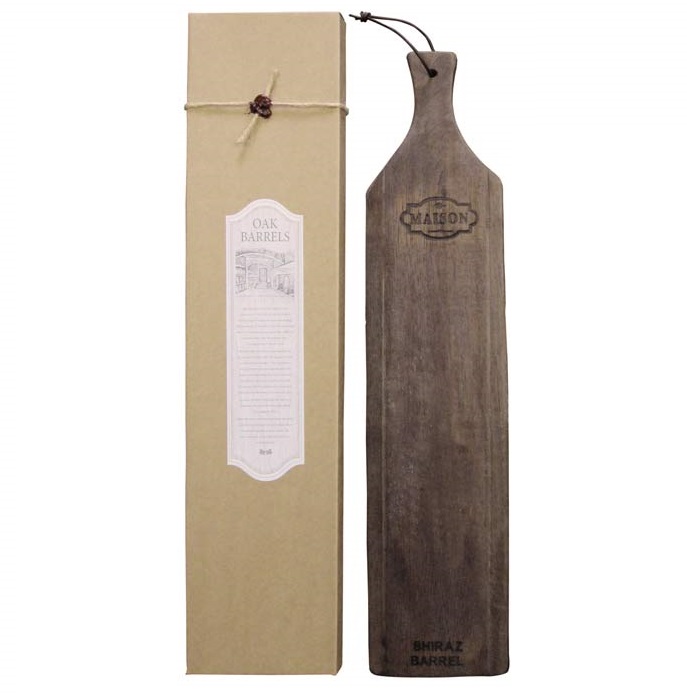 Maison Large Baguette Handle Serving Board  Gift Set -Dark
