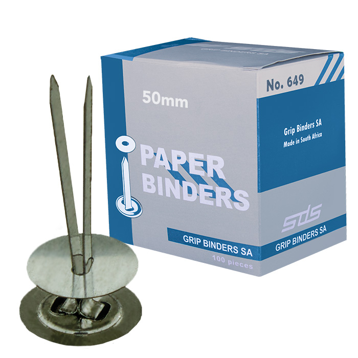 SDS 50mm Paper Binder – Box of 100