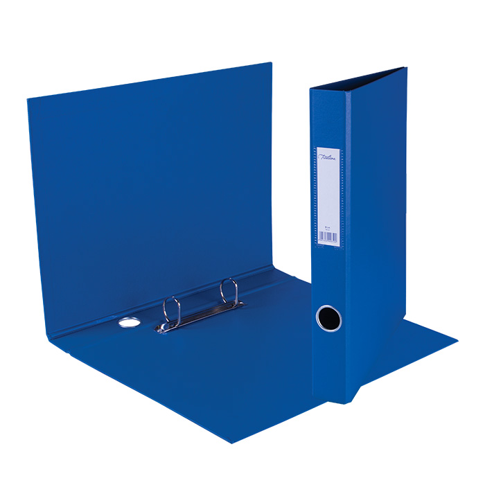 Treeline Ringbinders Blue PVC  25mm Spine