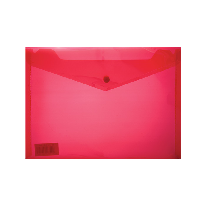 Treeline Carry Folder A5 PVC Red With Stud
