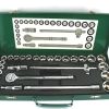Waldo Socket Set (1/2″ Drive) – Professional 27 Piece Set with Metal Casing Waldo Socket Set (1/2″ Drive) – Professional 27 Piece Set with Metal Casing