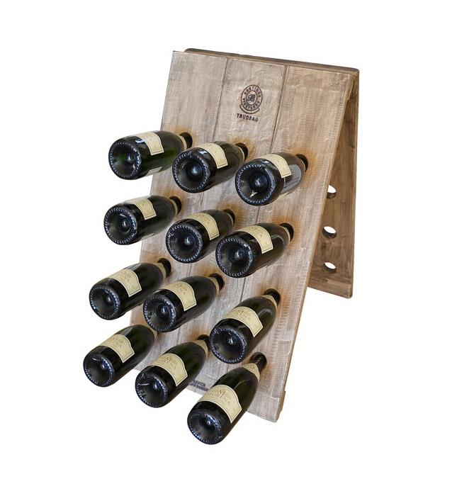 Trudeau 24 Bottle Wine Rack for Champagne & Wine