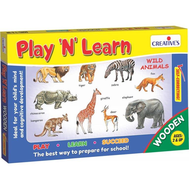 Creative’s Play N Learn – Wild Animals