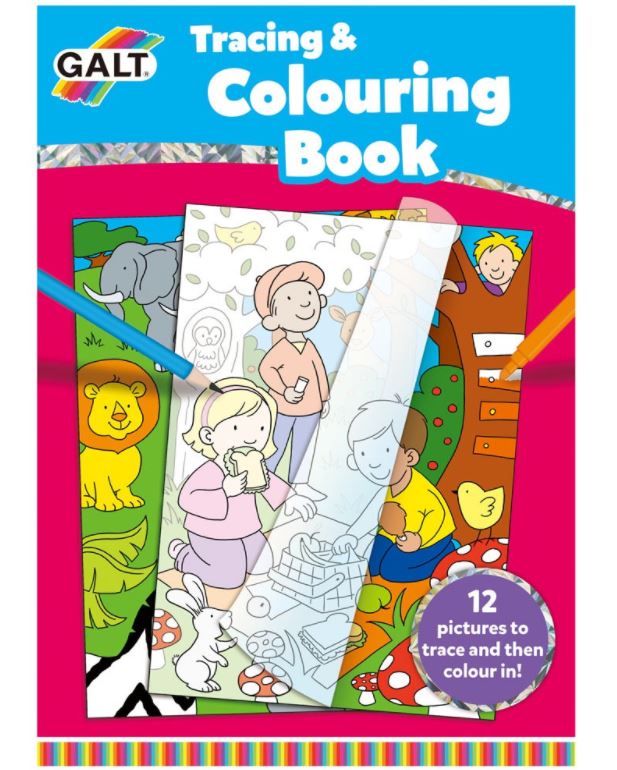 Galt Tracing And Colouring Book