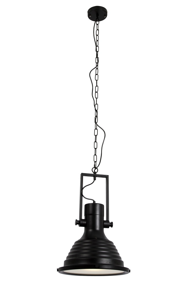 Eurolux – Starboard Metal Pendant – Black