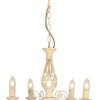 Eurolux – Olivia 5 Light Chandelier – Cream Eurolux – Olivia 5 Light Chandelier – Cream