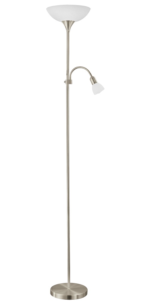 Eurolux – Up2 Floor Light – Satin Chrome